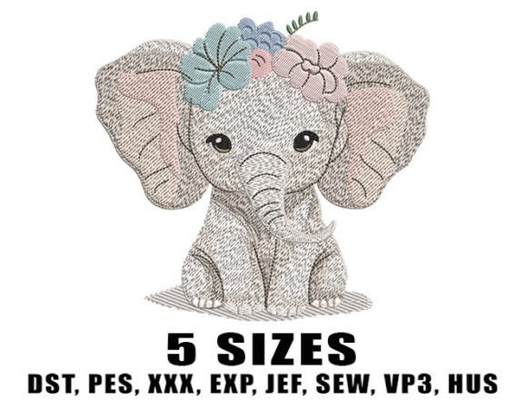 Baby Elephant Embroidery Design Review for Holiday Crafting