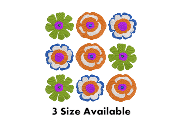 Colorful Floral Block Embroidery File Review