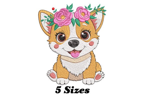 Floral Corgi Puppy: A Designer’s Real-World Embroidery Review