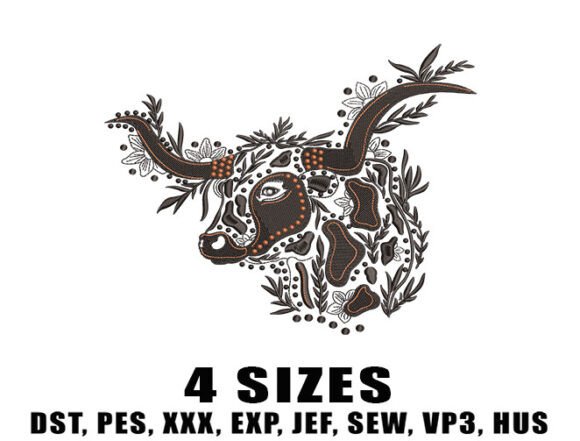 Floral Highland Cow: A Designer’s Review for Boutique Apparel Projects