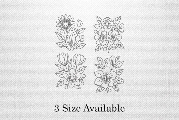 Floral Sketch Stitch Embroidery Set: A Craft Fair Must-Have?