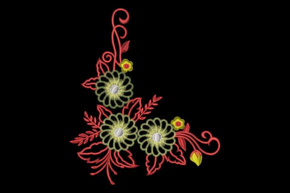 Floral Swirl Embroidery: A Seller’s Review for Etsy & Small Shop Success
