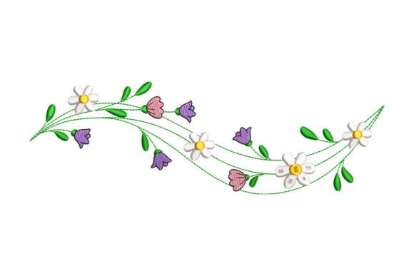 Reviewing the Lovely Wildflower Floral Wreath Embroidery Design